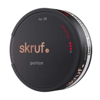 Skruf Skruf no 28 Stark Portion Strong – nikotinpåsar