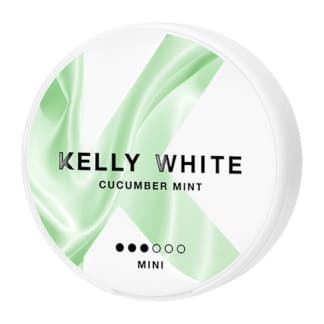 KELLY WHITE Cucumber Mint Mini - nikotinpåsar