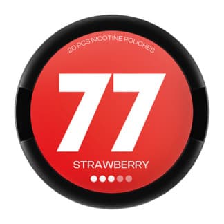 77 77 Strawberry Strong Strong – nikotinpåsar