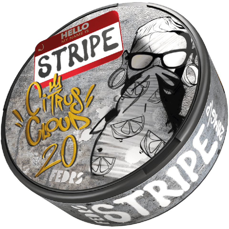 STRIPE STRIPE FEDRS Citrus Cloud – nikotinpåsar