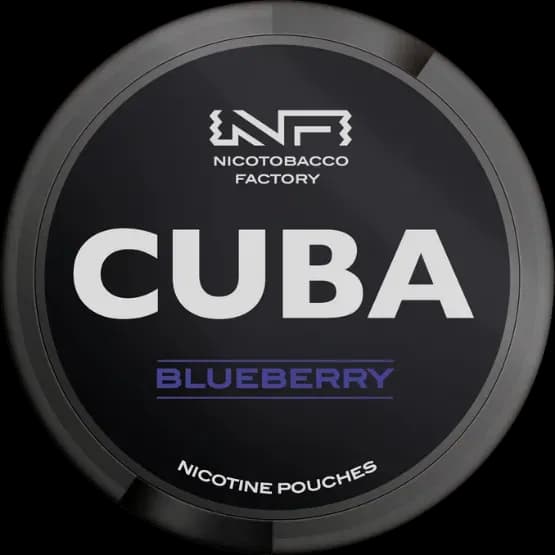 Cuba Black Blueberry - nikotinpåsar
