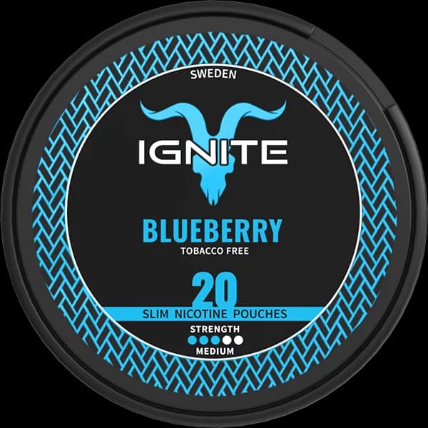 Ignite Blueberry - nikotinpåsar