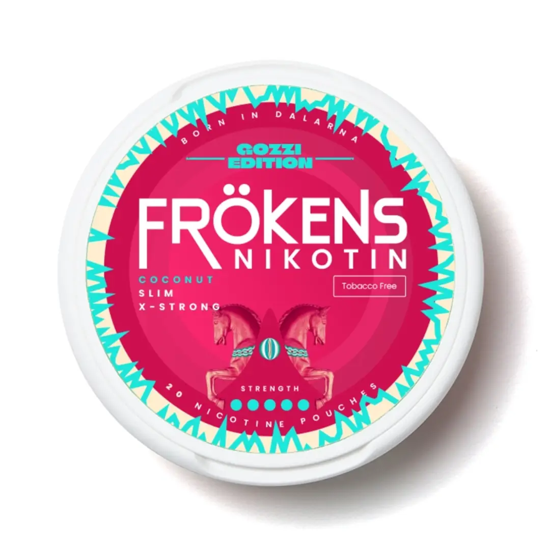 Frökens Frökens Nikotin Gozzi Edition Coconut Strong Strong – nikotinpåsar