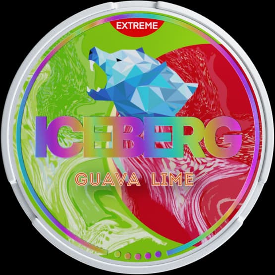 Iceberg Iceberg Extreme Guava Lime Extra Strong – nikotinpåsar