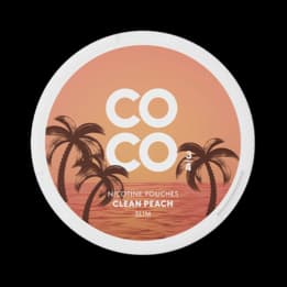 Coco Coco Clean Peach – nikotinpåsar