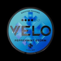 VELO Velo Peppermint Storm X-Strong Extra Strong – nikotinpåsar