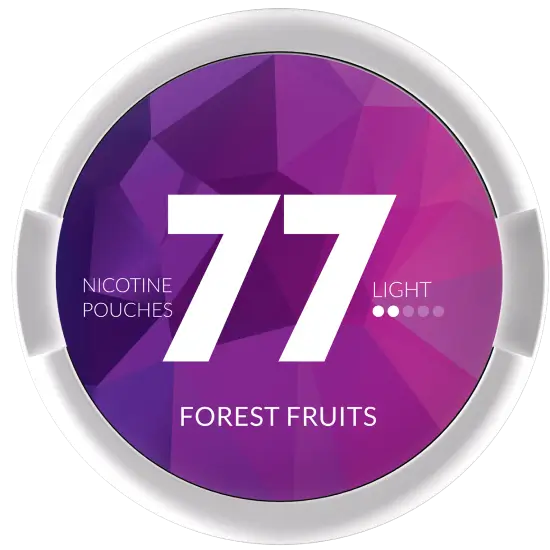 77 77 Forest Fruit Light Light – nikotinpåsar
