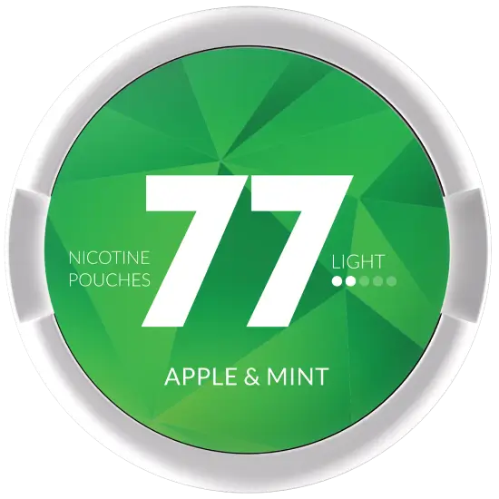 77 Apple Mint Light - nikotinpåsar