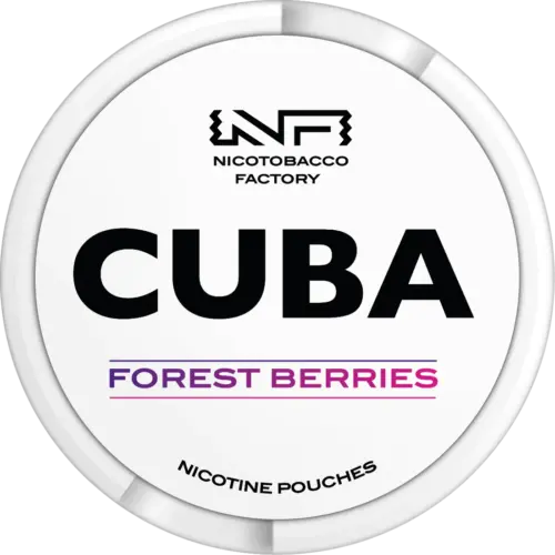 Cuba Cuba White Forest Berries – nikotinpåsar