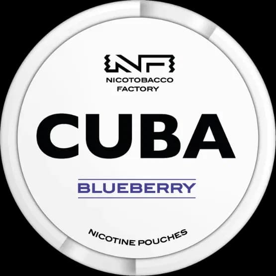 Cuba Cuba White Blueberry – nikotinpåsar