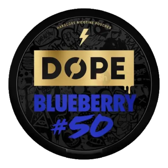 Dope Dope Blueberry #50 – nikotinpåsar