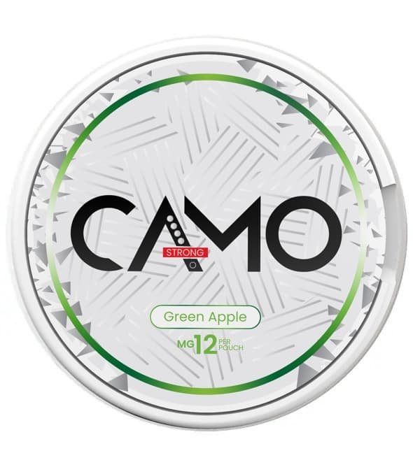 CAMO Green Apple Strong - nikotinpåsar