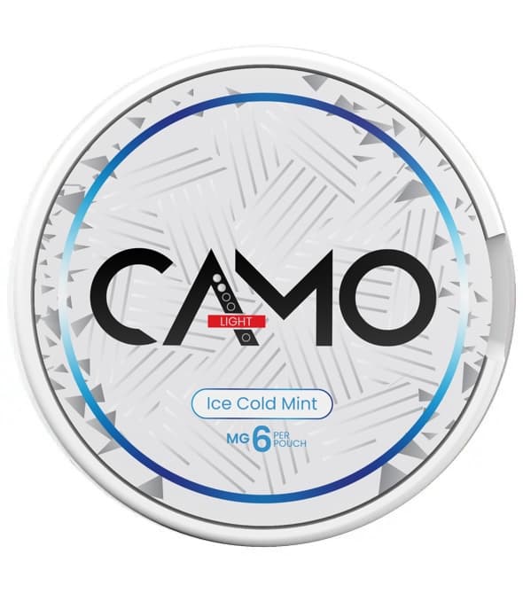 CAMO CAMO Ice Cold Mint Light Light – nikotinpåsar