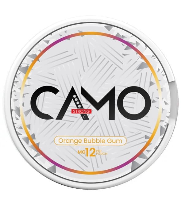 CAMO CAMO Orange Bubble Gum Strong Strong – nikotinpåsar