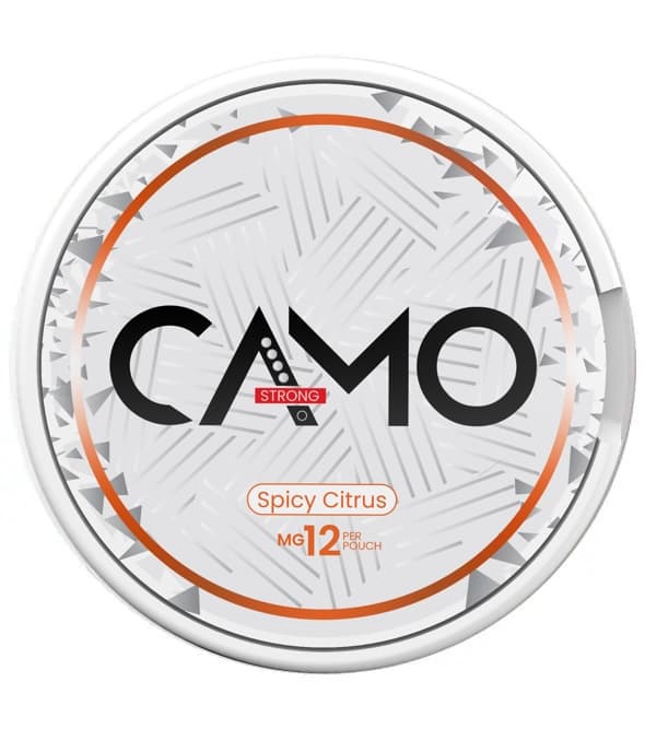 CAMO CAMO Spicy Citrus Strong Strong – nikotinpåsar