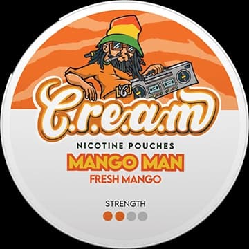 Cream Cream Mango Man Light Light – nikotinpåsar