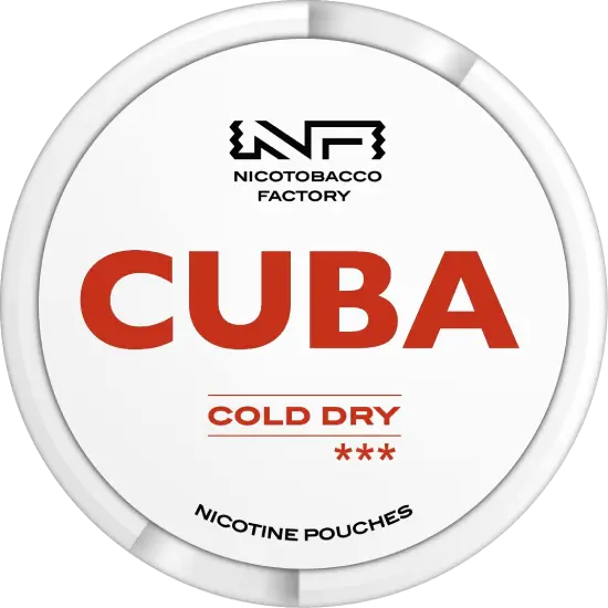 Cuba Cuba White Cold Dry – nikotinpåsar