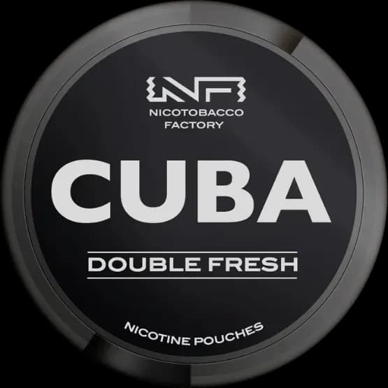 Cuba Black Double Fresh - nikotinpåsar