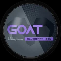 GOAT GOAT Blueberry Strong Strong – nikotinpåsar