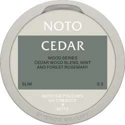 NOTO NOTO Cedar – nikotinpåsar