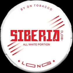 Siberia Siberia All White Long – nikotinpåsar