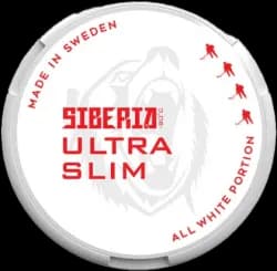 Siberia Siberia All White Ultra Slim – nikotinpåsar