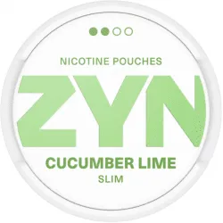 ZYN ZYN Cucumber Lime Slim Normal Normal – nikotinpåsar