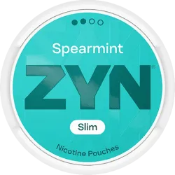 ZYN ZYN Spearmint Slim Normal Normal – nikotinpåsar