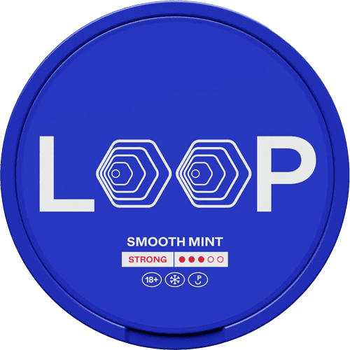LOOP LOOP Smooth Mint Strong Strong – nikotinpåsar