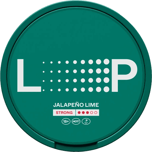 LOOP LOOP Jalapeno Lime Strong Strong – nikotinpåsar