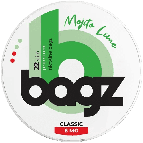 BAGZ BAGZ Mojito Lime Normal – nikotinpåsar