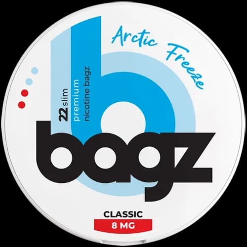 BAGZ BAGZ Arctic Freeze Normal – nikotinpåsar