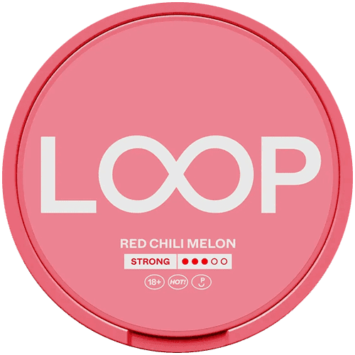 LOOP LOOP Red Chili Melon Strong Strong – nikotinpåsar