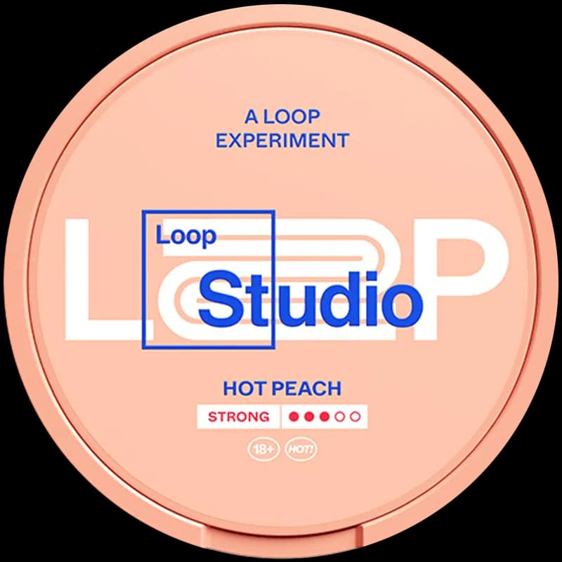 LOOP LOOP Hot Peach Strong Strong – nikotinpåsar