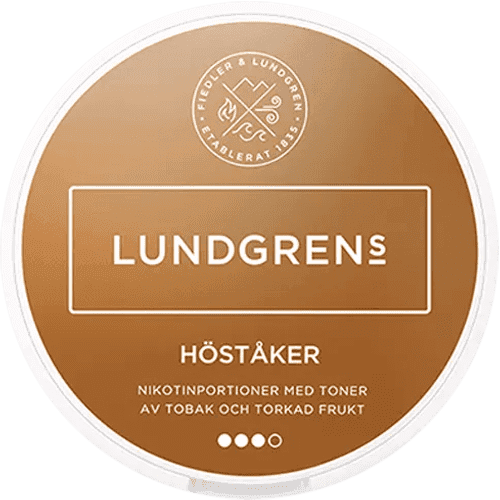 Lundgrens All White Lundgrens Höståker Strong – nikotinpåsar