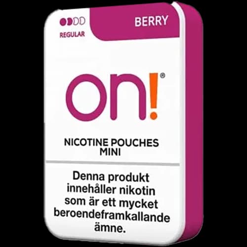 On! Berry 3 mg - nikotinpåsar