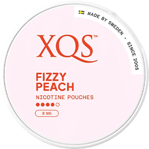 XQS Fizzy Peach - nikotinpåsar