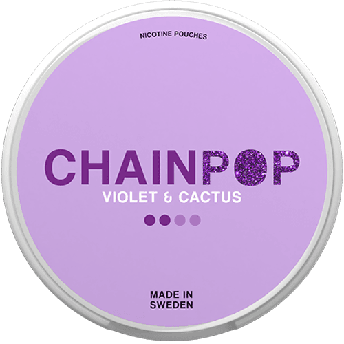 Chainpop Chainpop Violet &amp; Cactus Extra Strong – nikotinpåsar