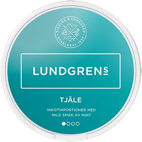 Lundgrens All White Lundgrens Tjäle Normal – nikotinpåsar