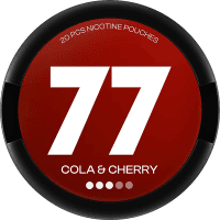 77 snus 77 Cola & Cherry 3 Strong – nikotinpåsar