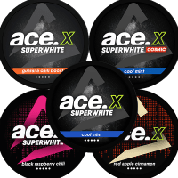 ACE ACE X Mixpack Normal – nikotinpåsar