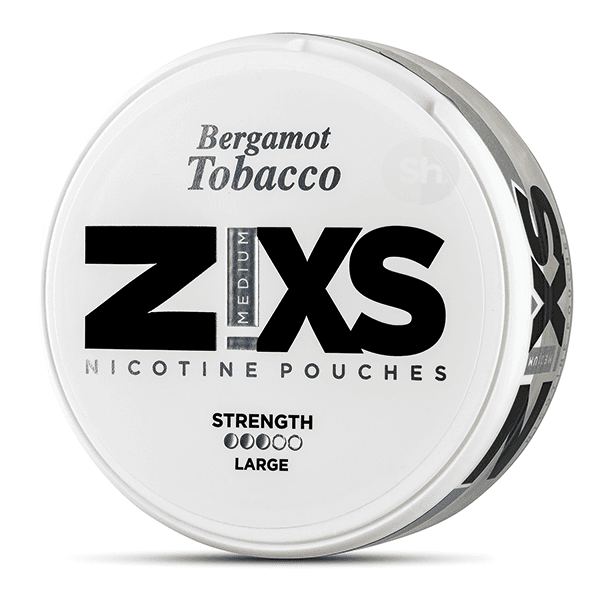 Zixs Bergamott Tobacco All White Portion - nikotinpåsar