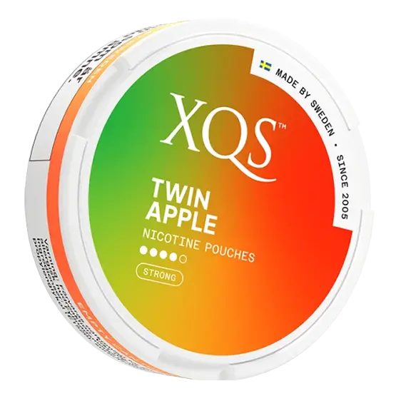 XQS XQS Twin Apple Slim All White Portion – nikotinpåsar