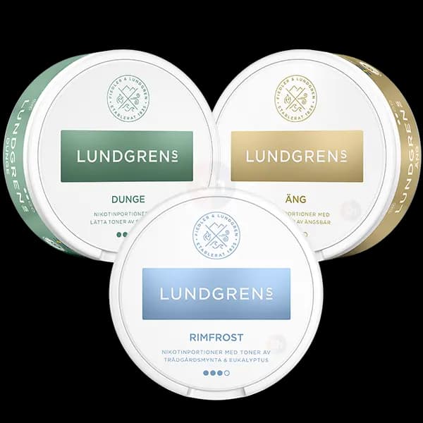 Lundgrens Lundgrens Mix Nikotinpåsar 3-Pack – nikotinpåsar