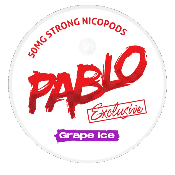 PABLO PABLO Exclusive Grape Ice 50mg – nikotinpåsar