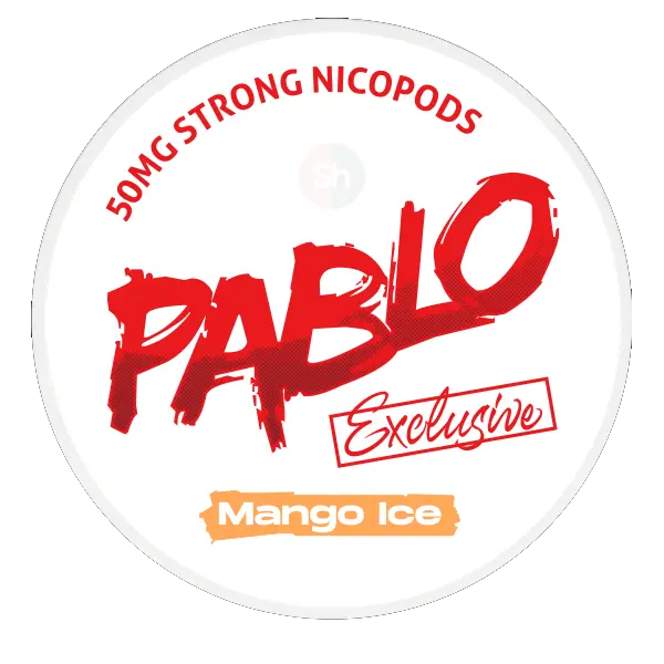 PABLO Exclusive Mango Ice 50mg - nikotinpåsar
