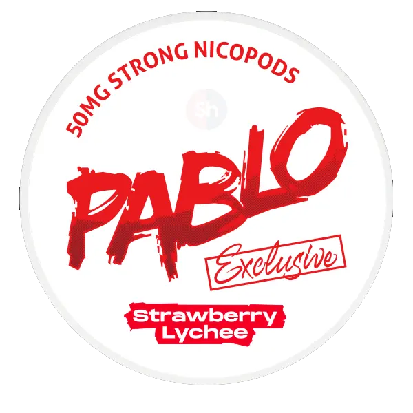 PABLO PABLO Exclusive Strawberry Lychee 50mg – nikotinpåsar