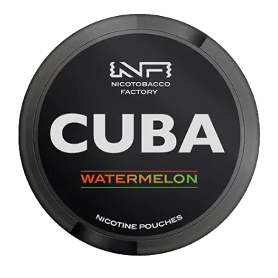 CUBA CUBA Black Watermelon Extreme 43mg – nikotinpåsar