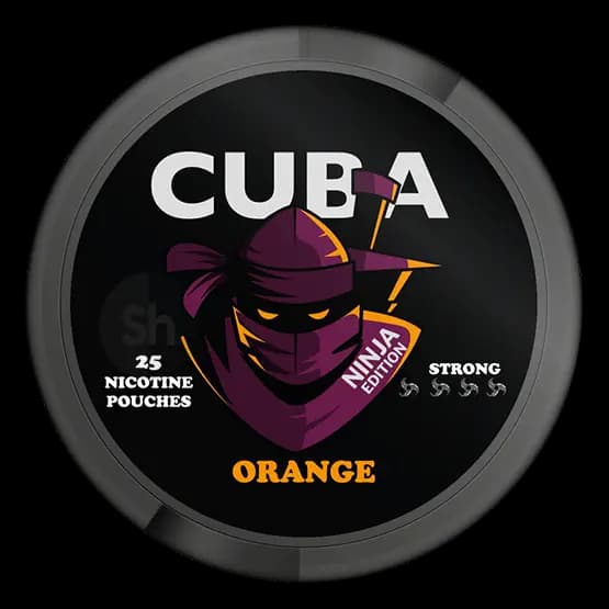 CUBA CUBA Ninja Orange Slim Strong Strong – nikotinpåsar
