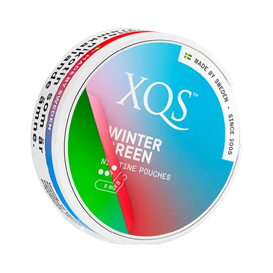 XQS XQS Wintergreen Strong #4 Strong – nikotinpåsar
